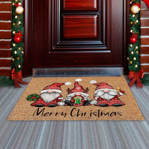Christmas Welcome Gnome Doormat - TajExpress