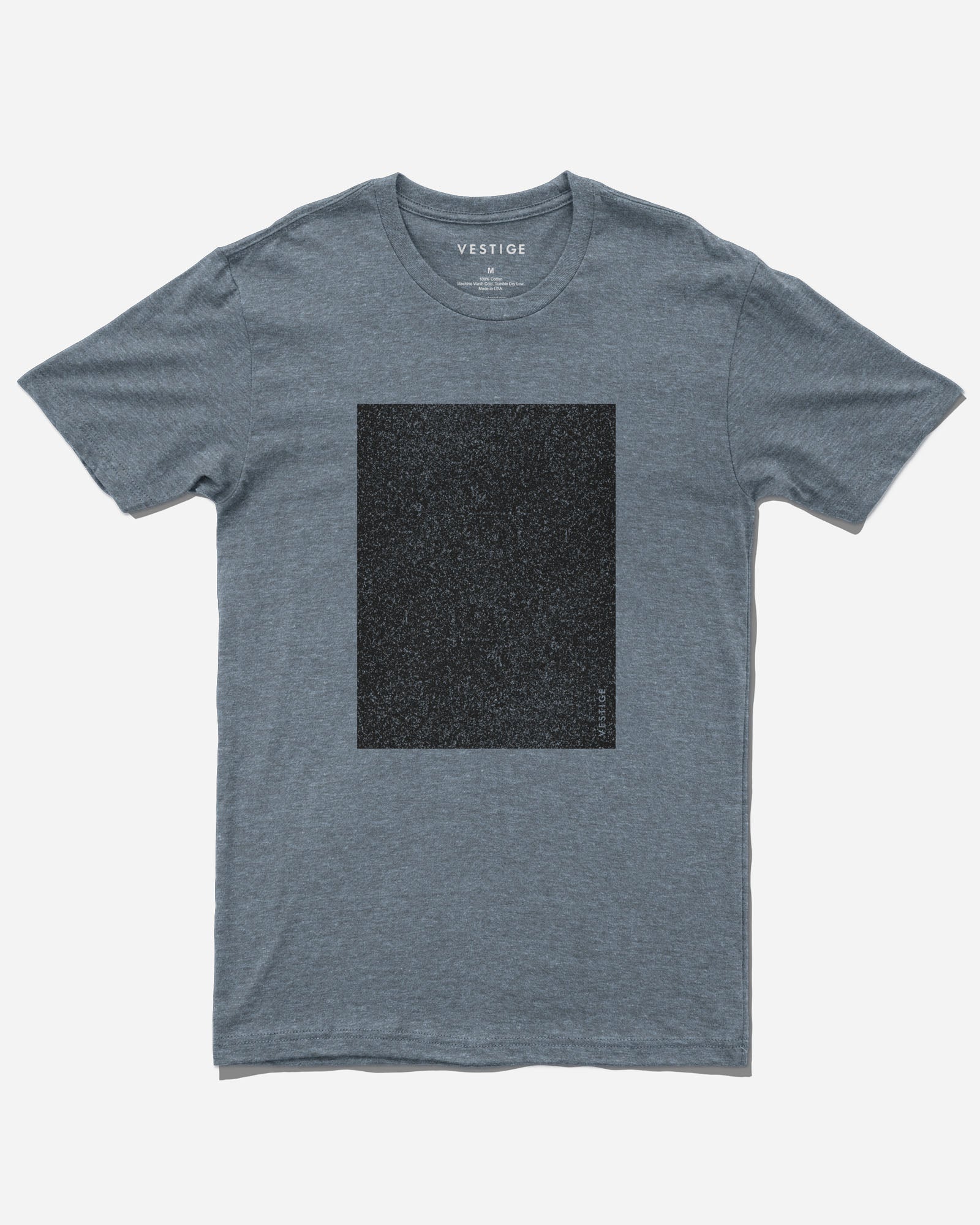 Noise Box Tee, Indigo Tri-Blend