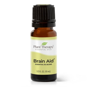 Brain Aid Essential Oil Blend 10 mL - Three Painted Arrows