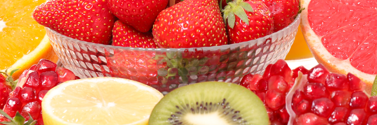 Vitamin C Ascorbinsäure Kiwi Erdbeeren