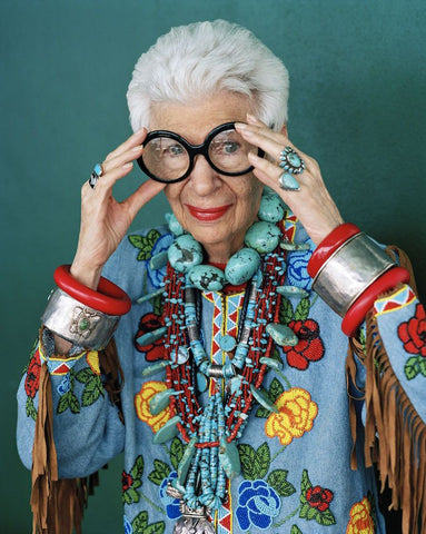 Image of Iris Apfel from Tatler Magazine