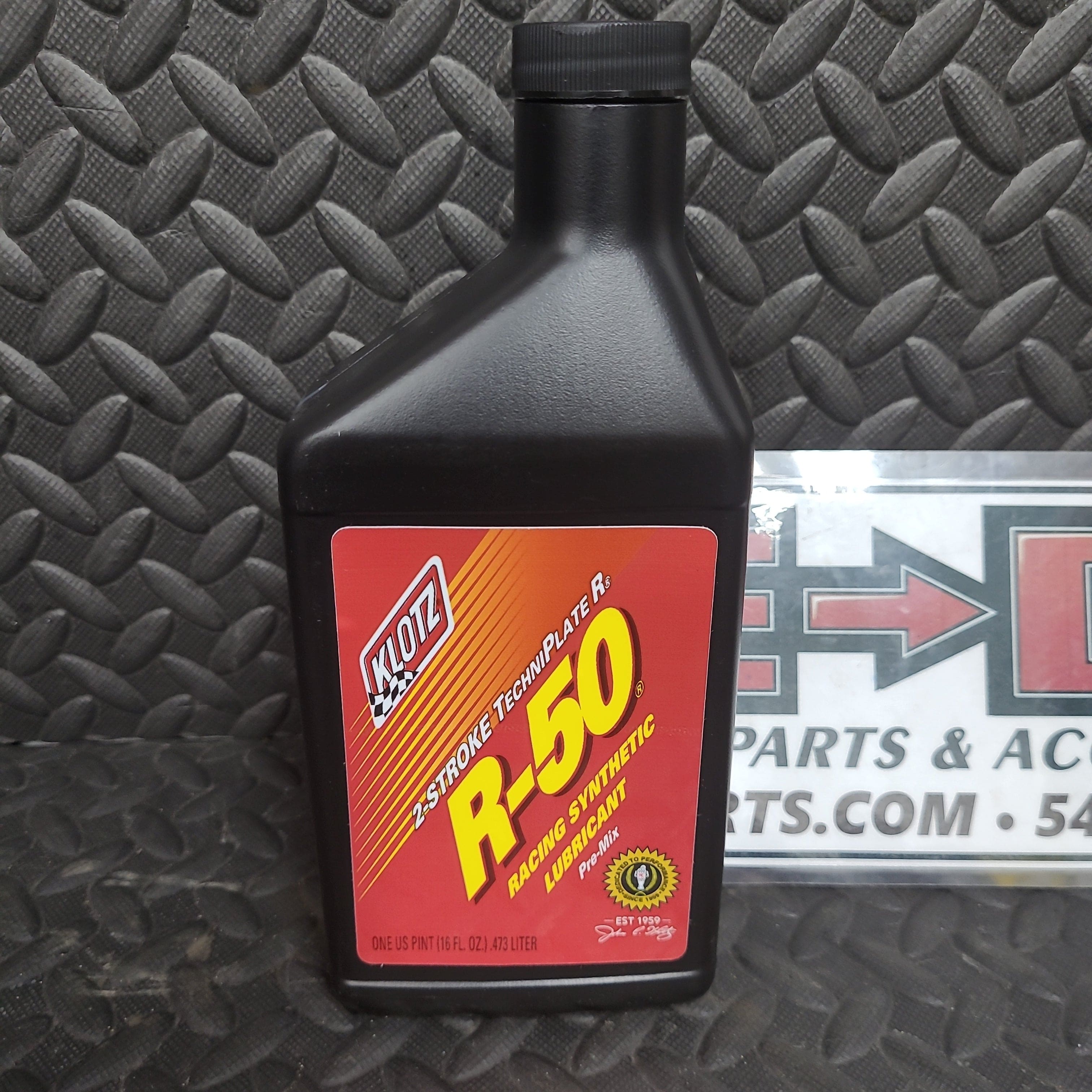 KLOTZ R-50 Racing 2-Stroke Pre-Mix Techniplate Synthetic Oil, 1