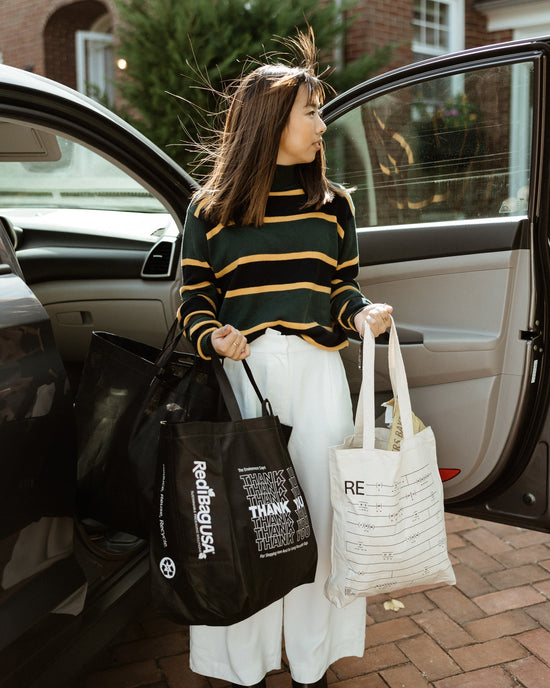 woman buying clothes