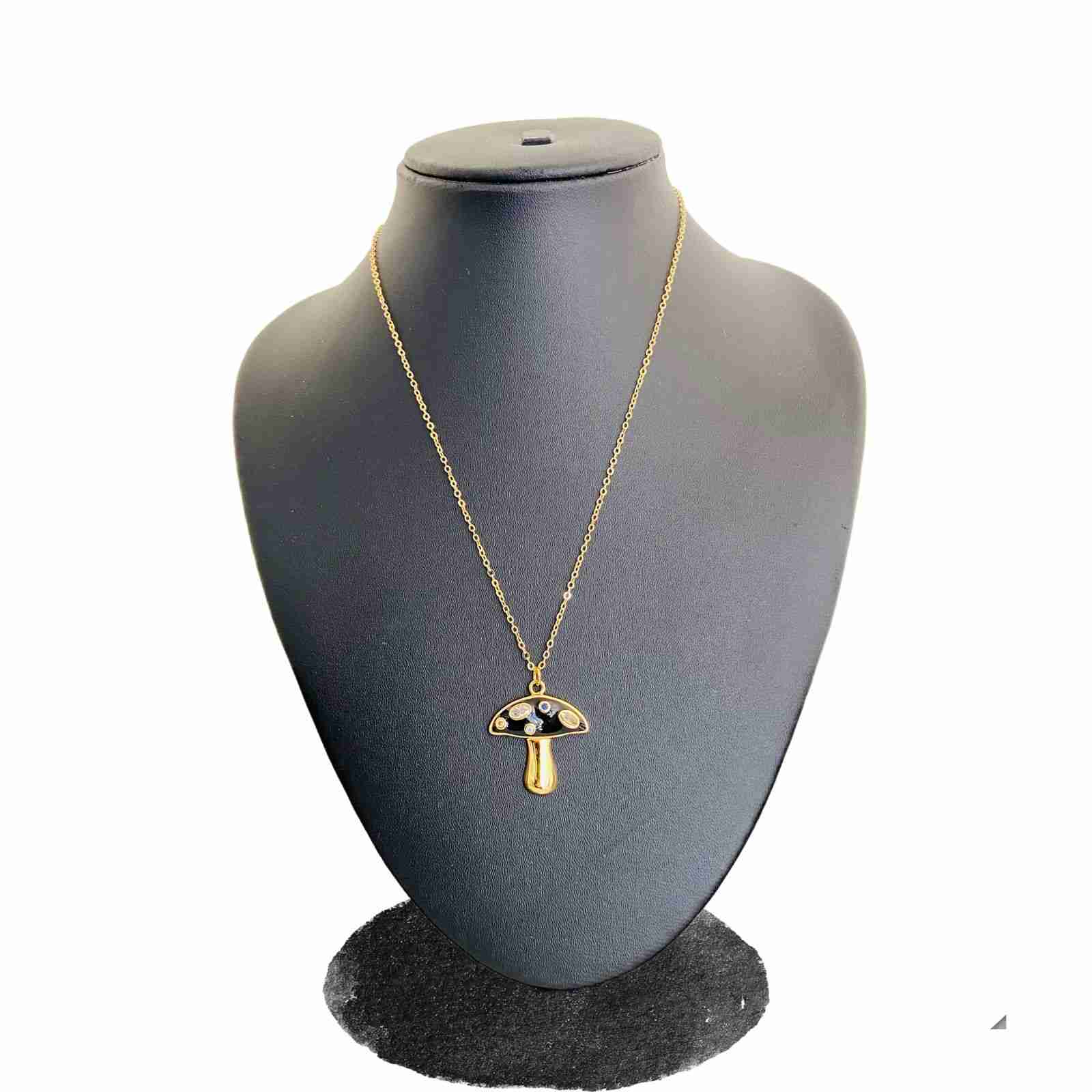 Gold Mushroom Necklace, Minimalist Gold Mushroom Necklace, Mushroom Charm  Necklace, Gold Mushroom Pendant, Mushroom Lover Gift - Etsy