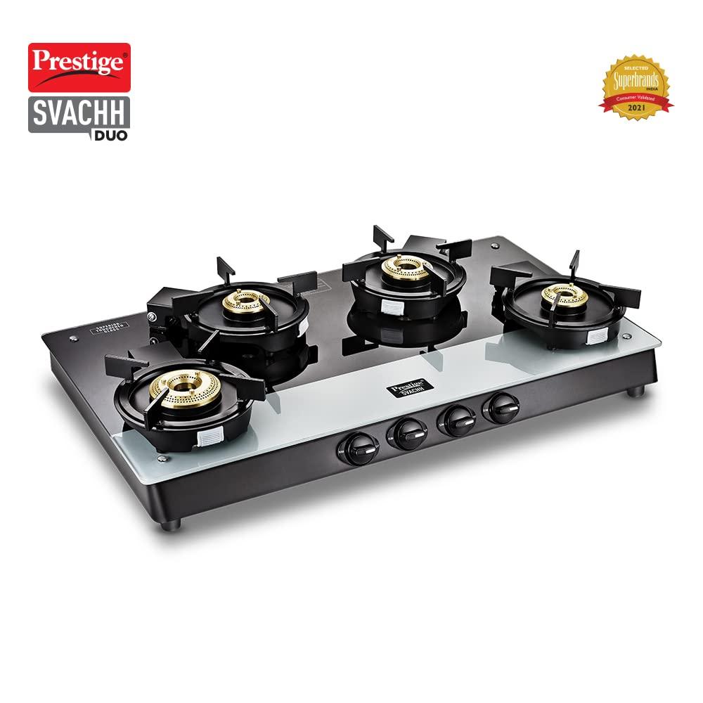 preethi 4 burner stainless steel gas stove price