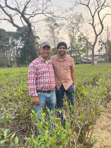 Maddhurjjyya small tea farmer and maker of our Assam Black Gold