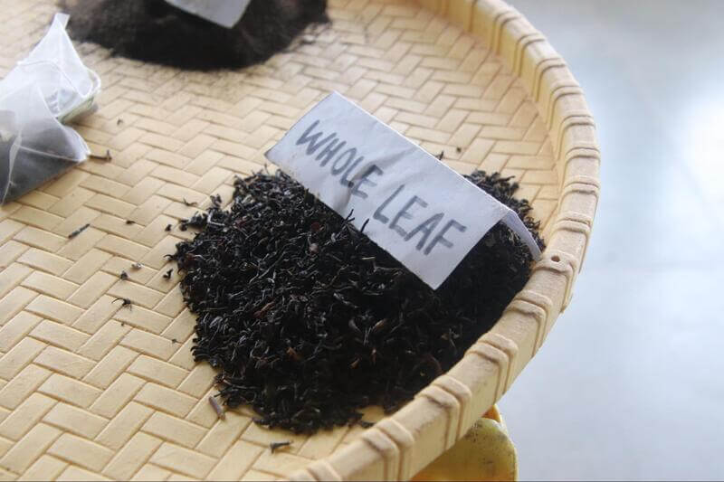 whole leaf tea