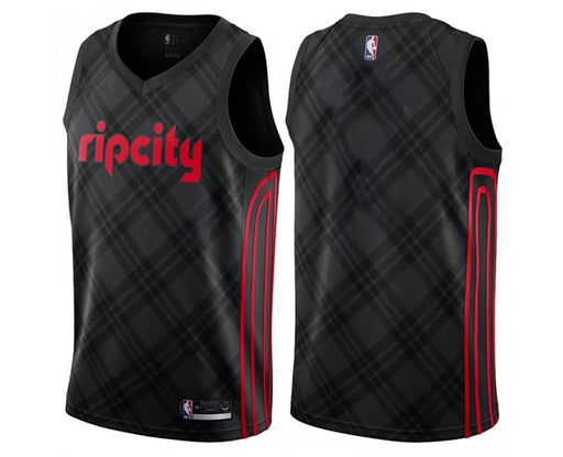 New York Knicks Blank Youth 8-20 Black City Edition Swingman Jersey