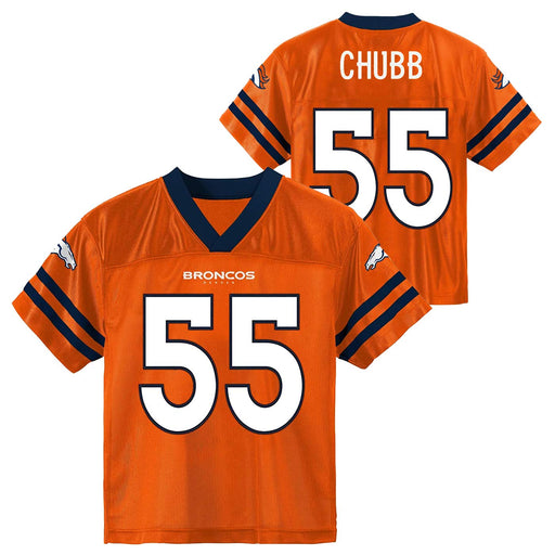 NFL Team Apparel Boys' 4-7 Replica Cleveland Browns Nick Chubb #24 Brown  Jersey