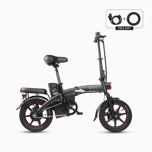 DYU A5 14 Inch Full Foldable Electric Bike