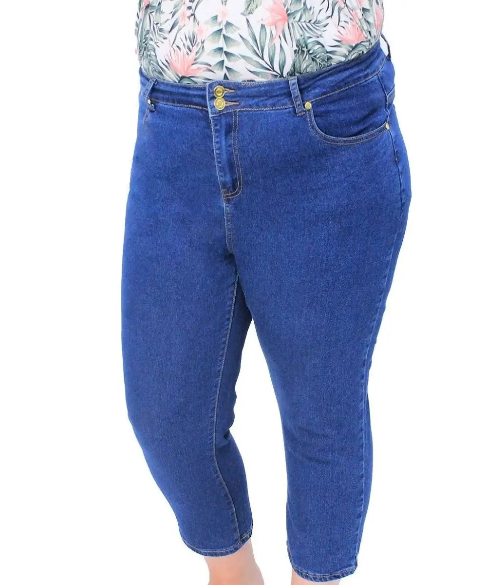 Summer Savings Clearance 2023! pbnbp Plus Size Faux Denim Capris for Women  High Rise Lace Up Leggings Butt Lifting Denim Jeans Capri Pants for Women -  Walmart.com