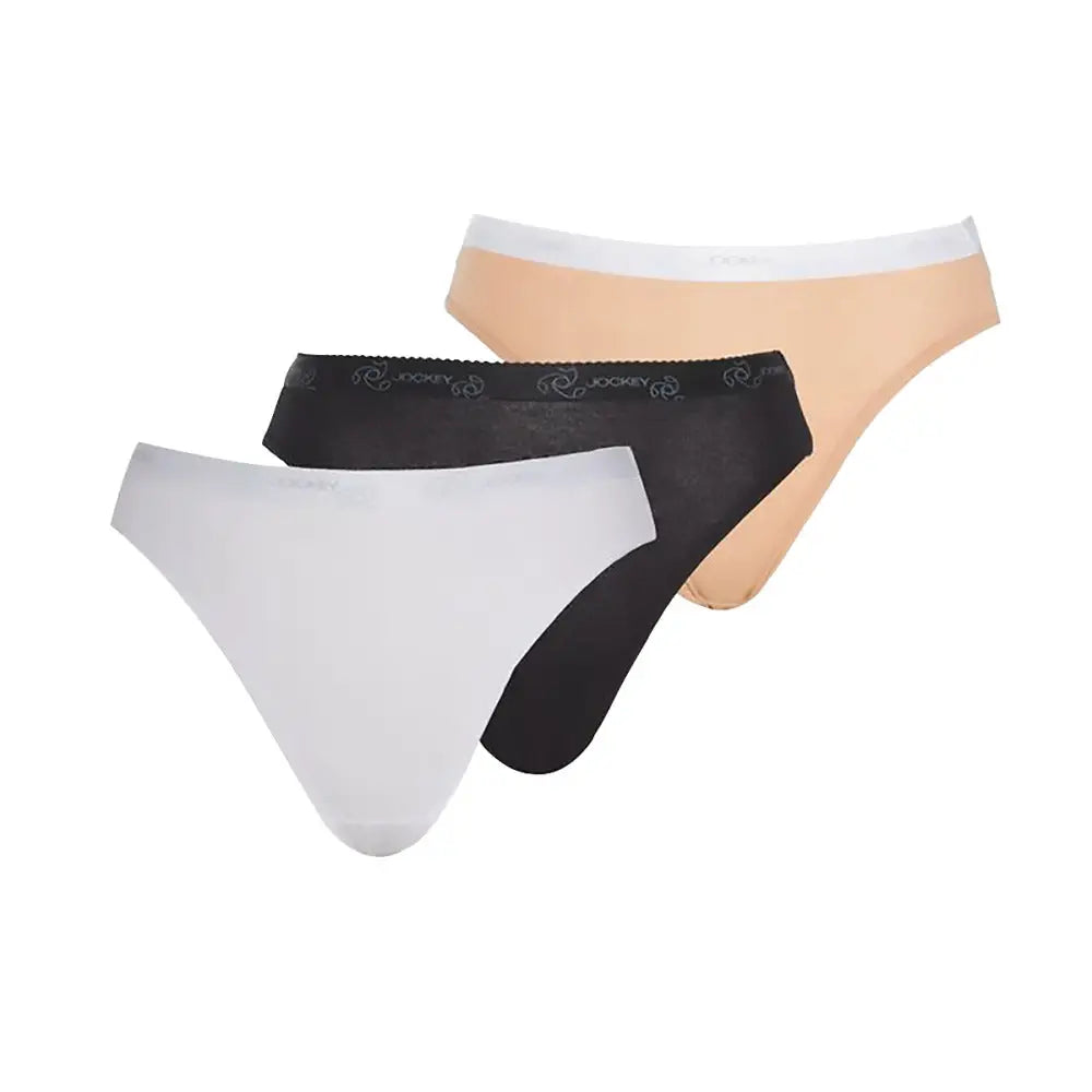 Jockey Womens Plus Size Classic French Cut 3 Pack Underwear Cuts