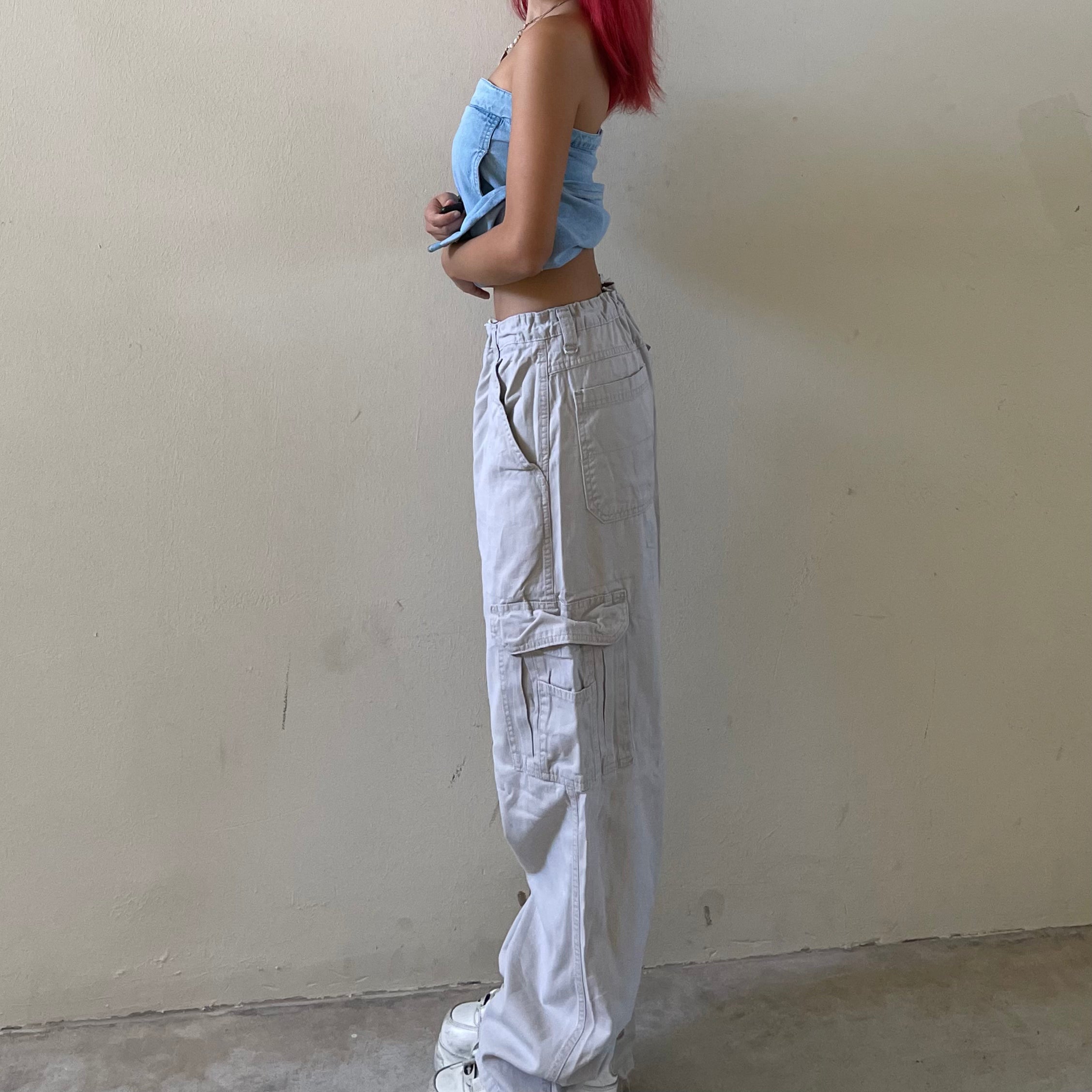 SOSHI OTSTKI parachute pants - ワークパンツ