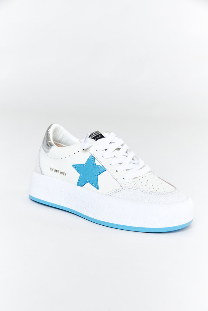 Ream 2 Platform Sneaker - White/Blue