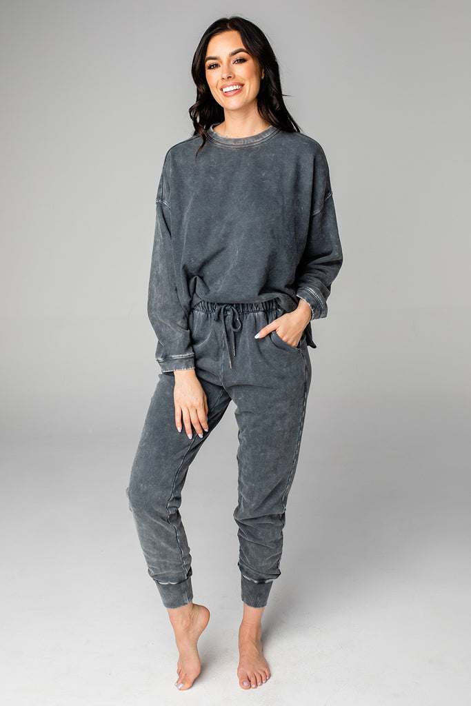 Select Sustainable Wearable Women's Apparel,Women, T-Shirts & Tops, Tank Tops - Clothing Shop OnlineBrooke Sweatsuit Set - Marble