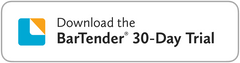 BarTender Download Button