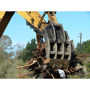 Amulet HoeMate Excavator Multi-Tine Rake - Machinery Mart USA