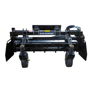 Blue Diamond Skid Steer Power Rake - Standard Duty - Machinery Mart USA