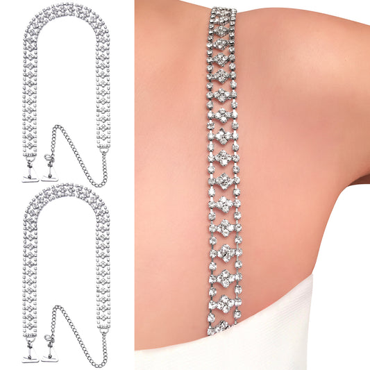 Crystal Shoulder Strap Shoulder Chain Rhinestone Bra Strap Wedding