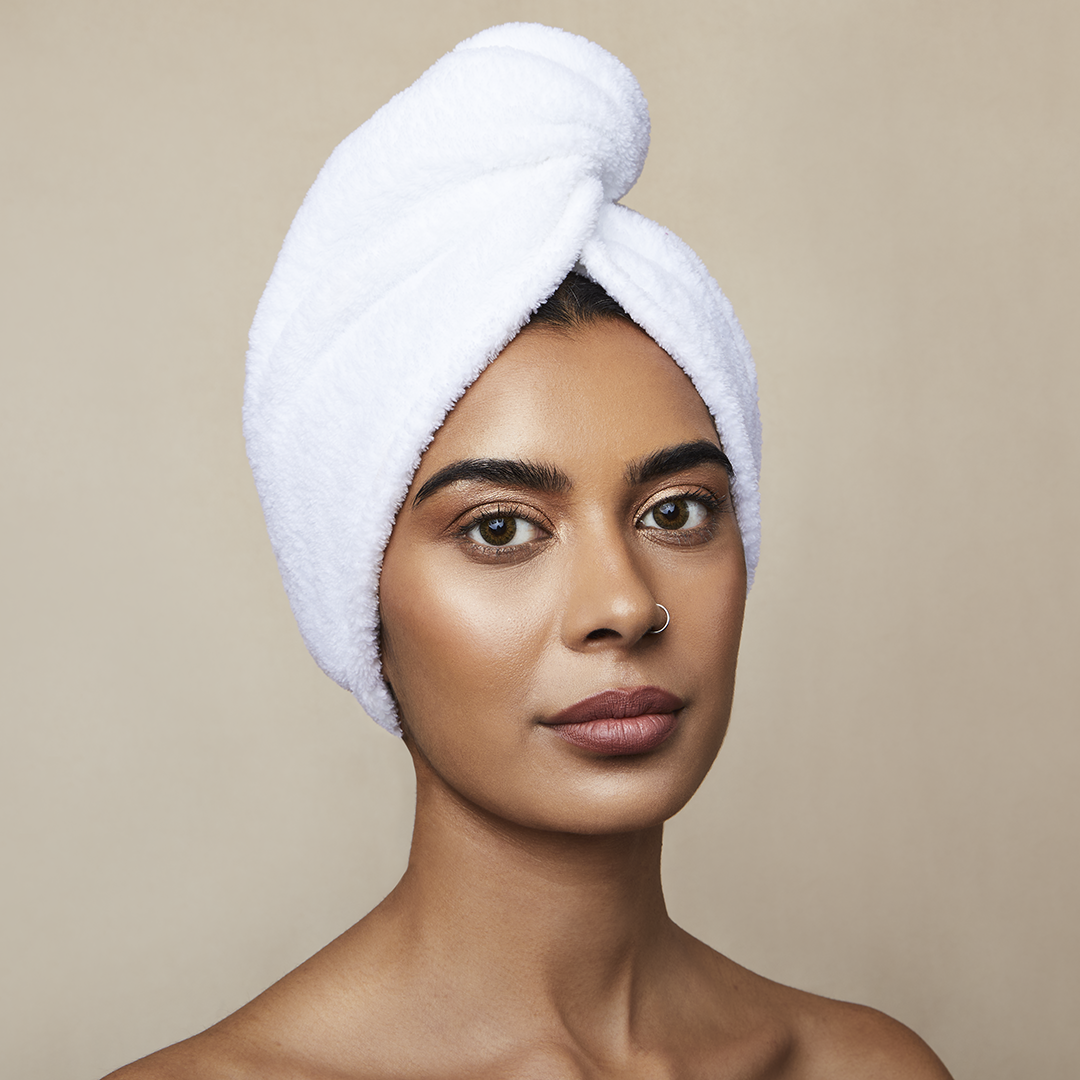 AuroTrends Microfiber Hair Towel 2Pack Hair Towel  Ubuy India