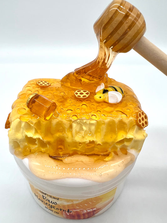 Honeycomb Jelly Slime DIY Clay Honey Slime stretchy Honey