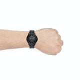Fossil Fb-01 Hybrid Smartwatch Hr Analog-Digital Black Dial Men's Watch-FTW7017