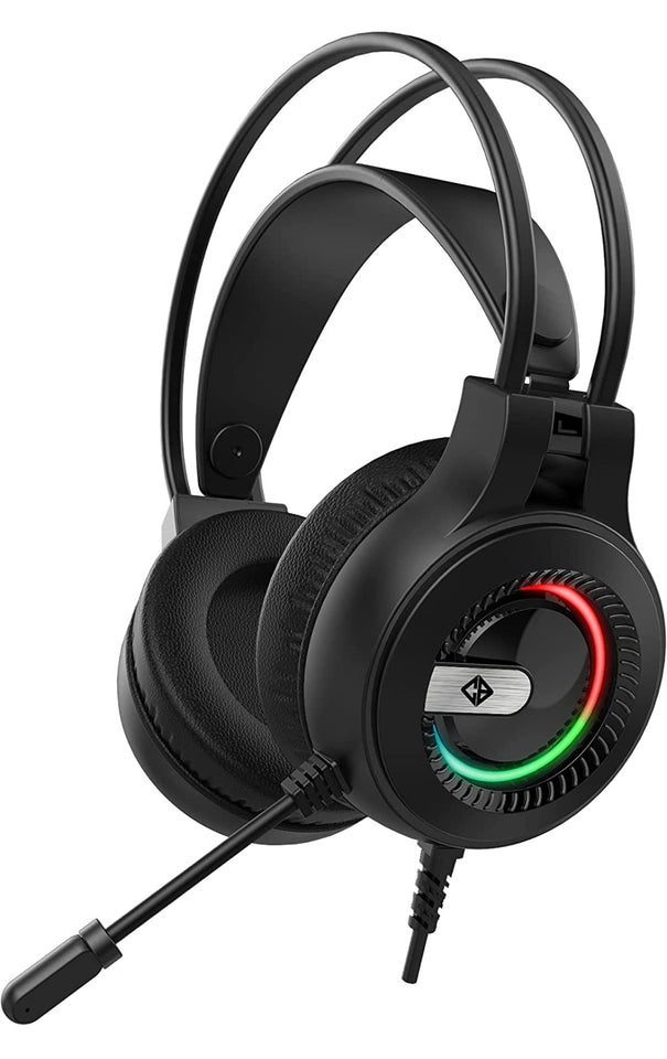 Cosmic Byte Titania RGB Gaming Headset with Flexible Microphone with Separate Audio and Mic Jack