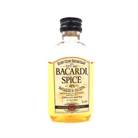 Bacardi Spiced Rum 5cl Miniature