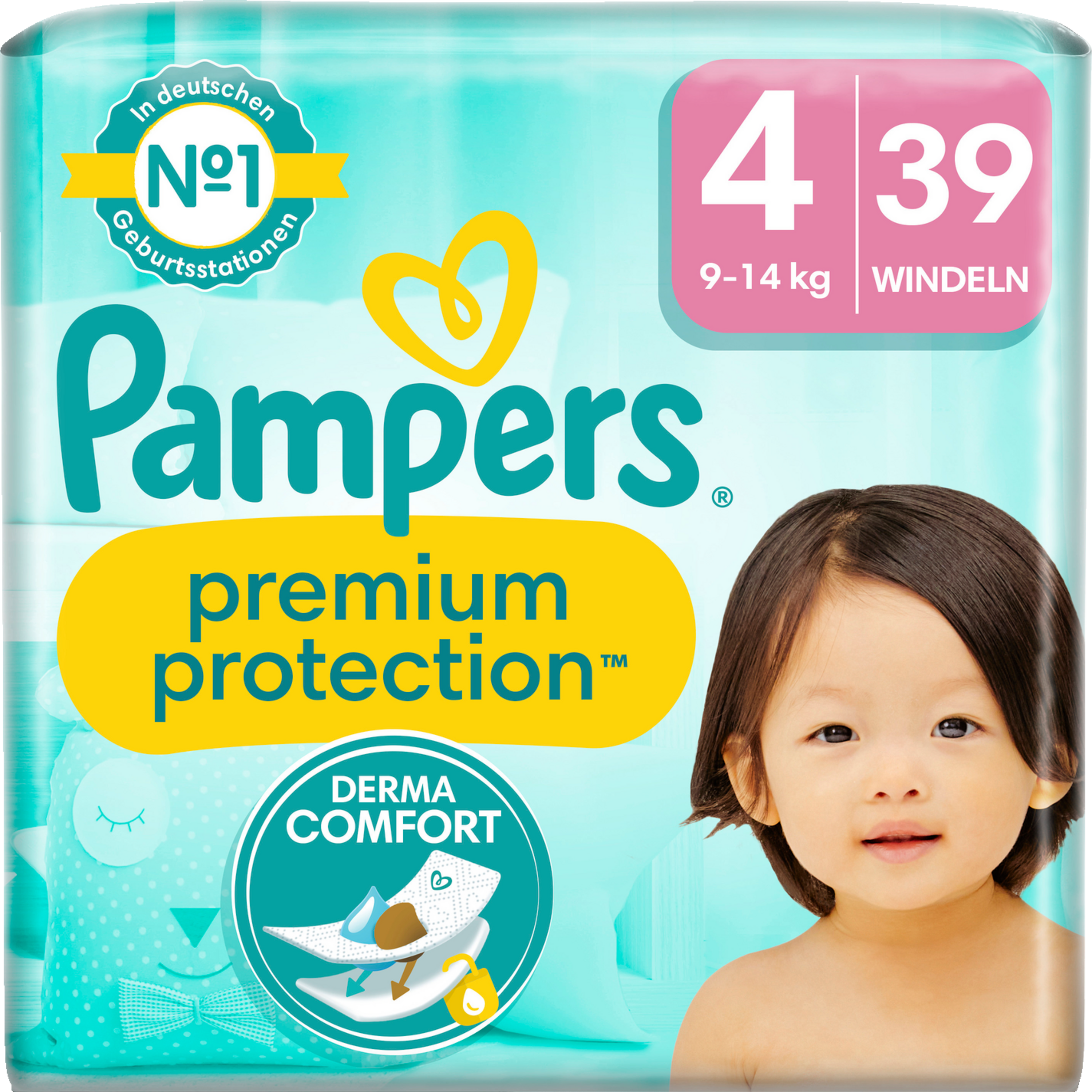 Pampers Baby-Dry - Taille 5 (Junior) 11-16 kg - Boîte mensuelle