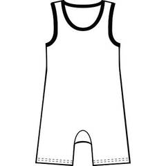 Drawing of A Baby Romper