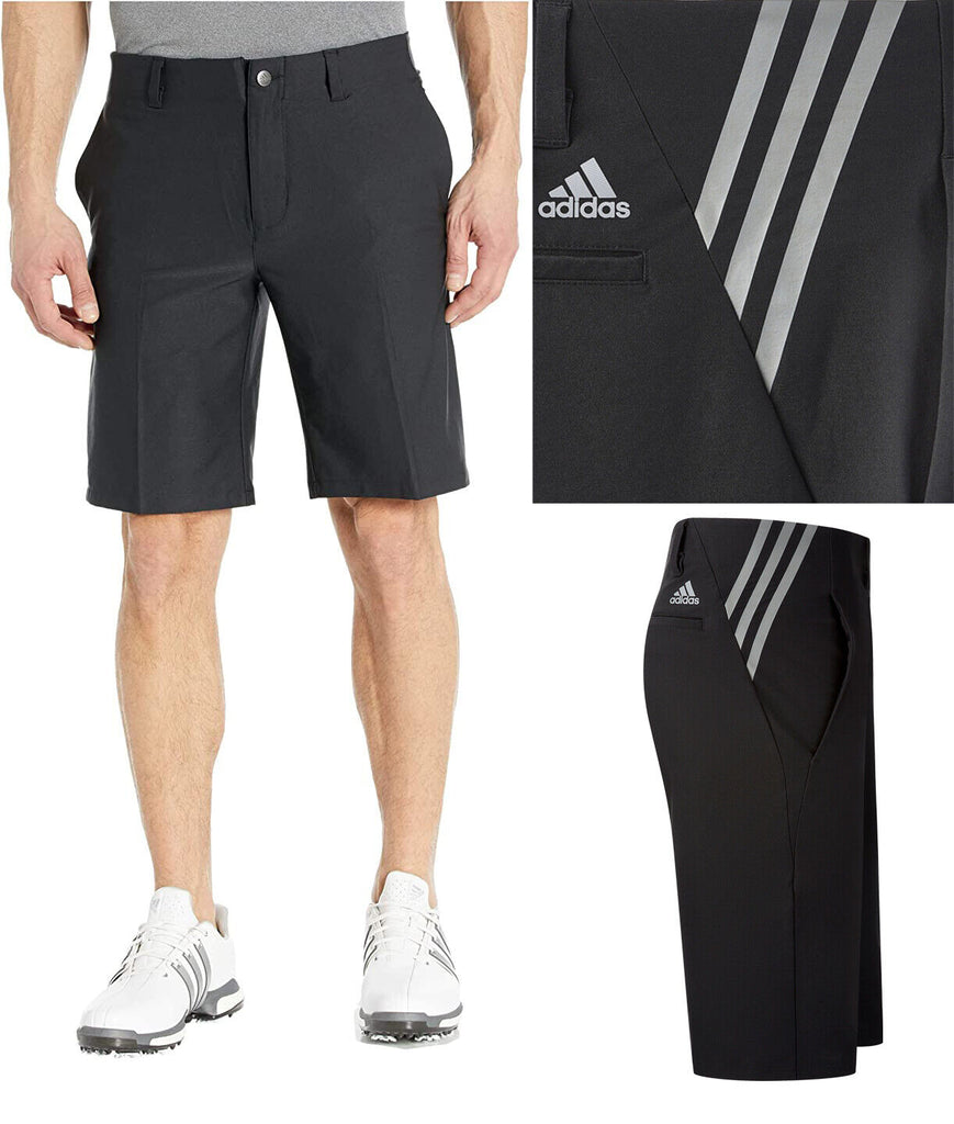 Adidas Ultimate 3stripe Shorts 105  Golf Clothing  Nencini Sport