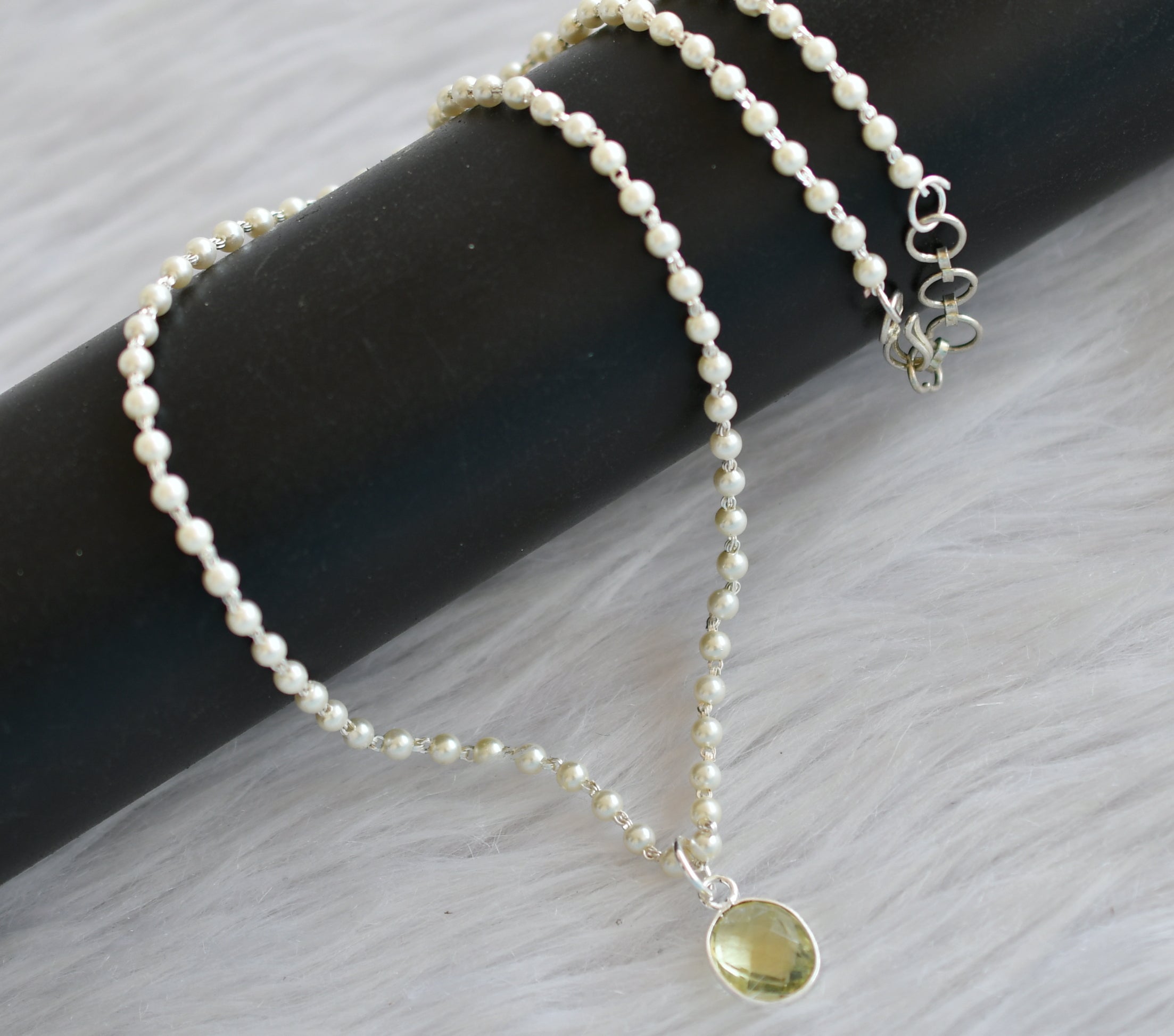 Buy Pearl Pendant Choker, Small Pearl Necklace, One Single Pearl Dainty  Necklace, Gold Steel Chain With Freshwater Pearl, Boho Bridal Jewelry  Online in India - Etsy