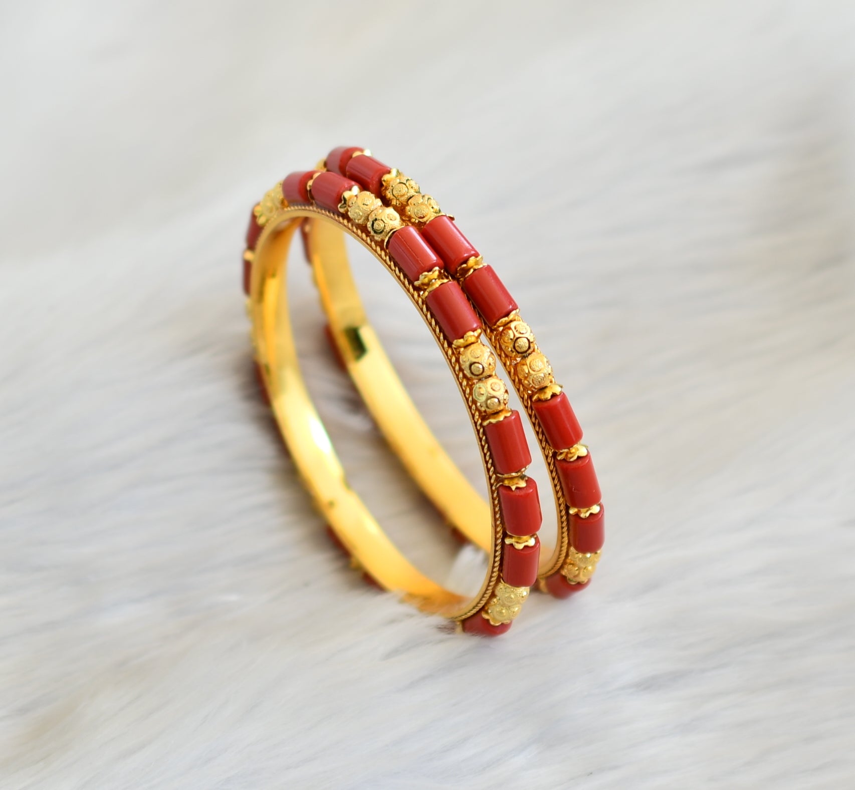 CORAL and 14k Gold Beaded Bracelet Mediterranean Red Coral Bracelet Genuine  Red Coral Bracelet Carved Round Beads Gift for Her - Etsy