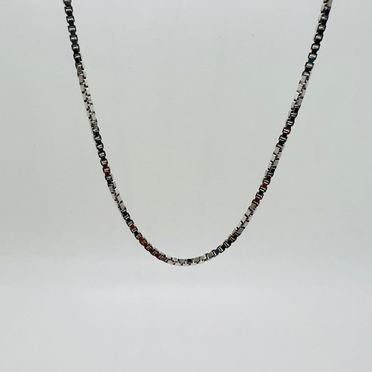 Collana argento catena Veneziana 3mm