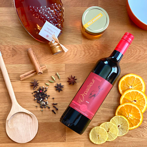 Recipe for mulled wine with red wine