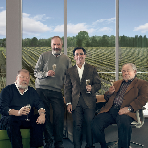 The four founders of l'Orpailleur