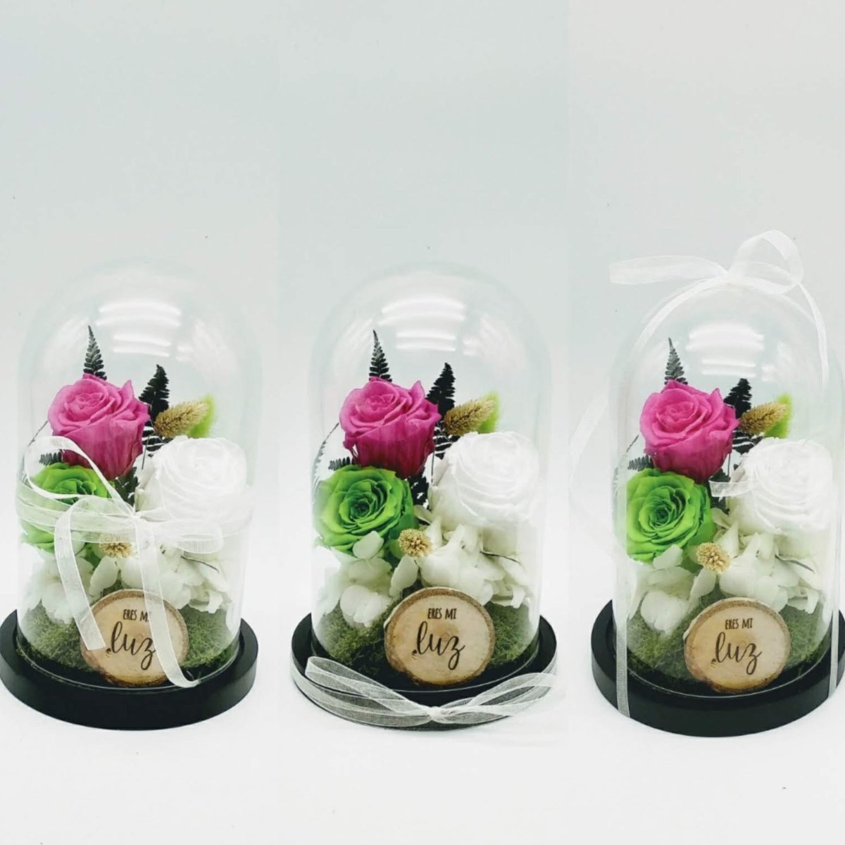 Cúpula mini con flores – Floreate