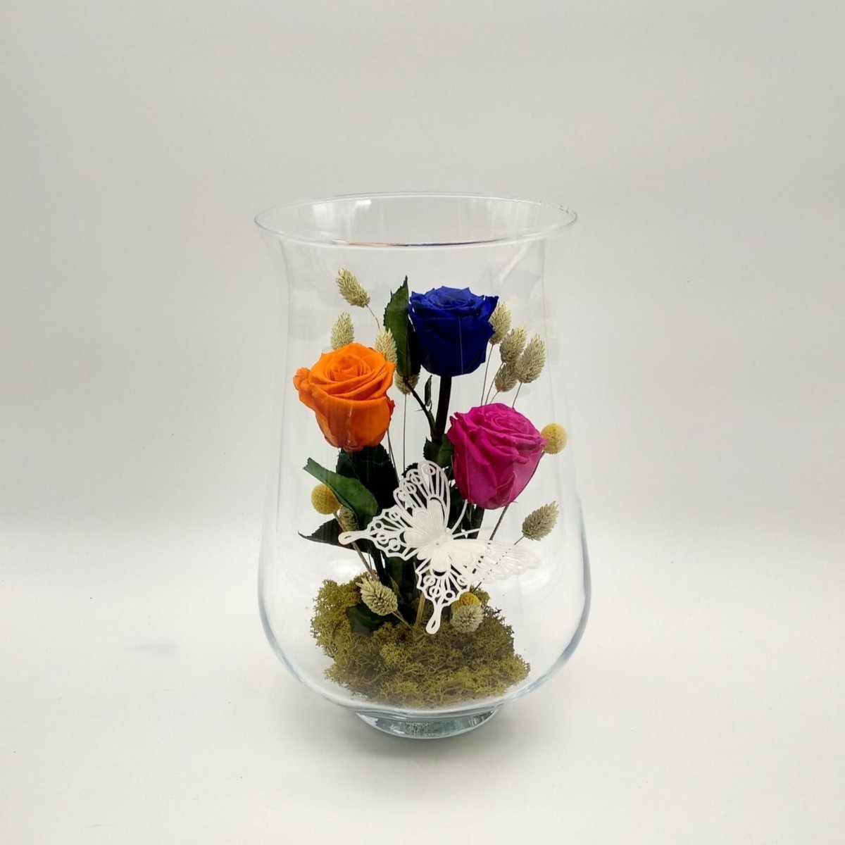 Rosa eterna en cristal – Floreate