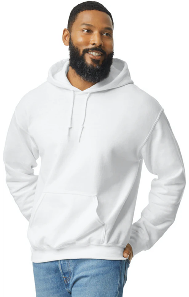 100% Cotton Hooded Sweatshirt - Adult
