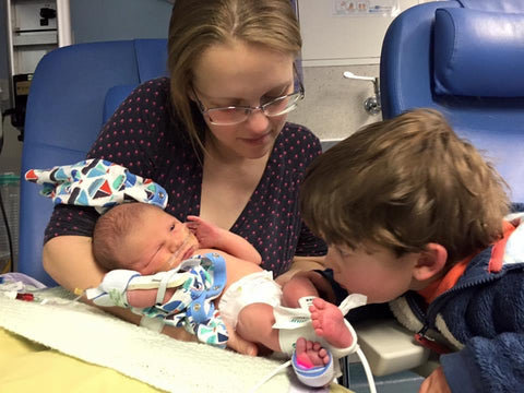 baby in hospital