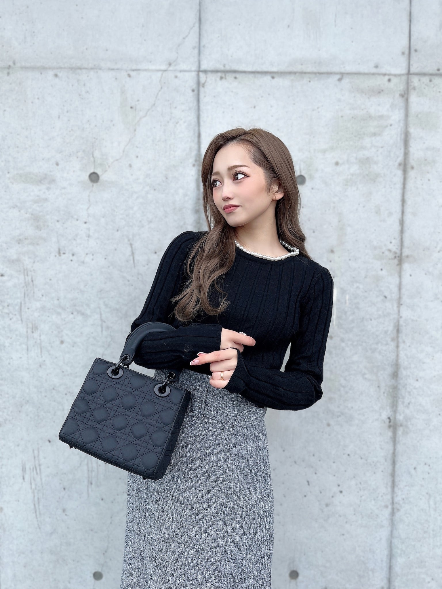 凛子❤︎様】新品☆タグ付 TO BE CHIC パールニットトップス ネット