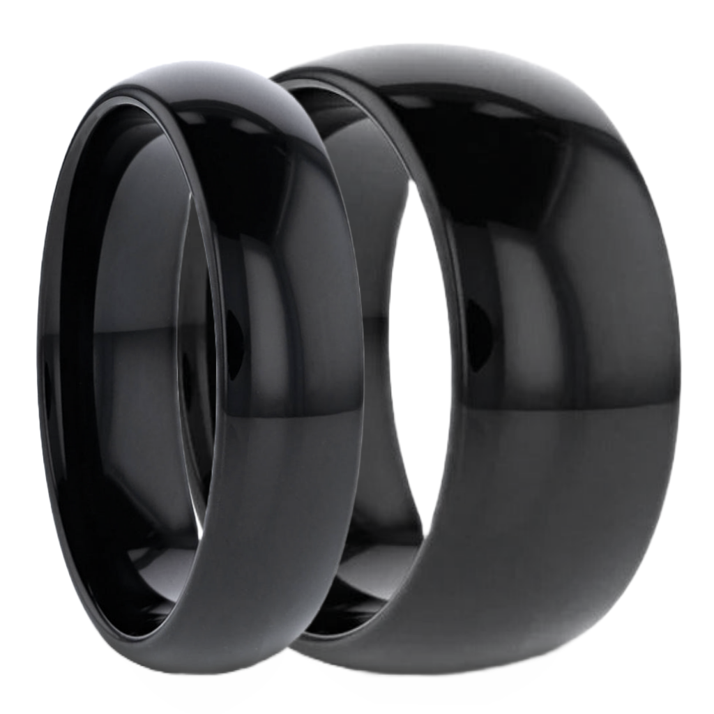 Unique Mens Wedding Rings - Matching Non Traditional Wedding Rings