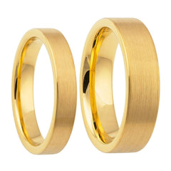 Couple's Gold Ring Set