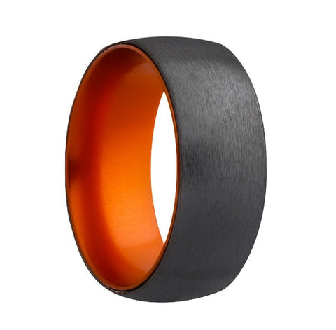 Men's Zirconium Wedding Band