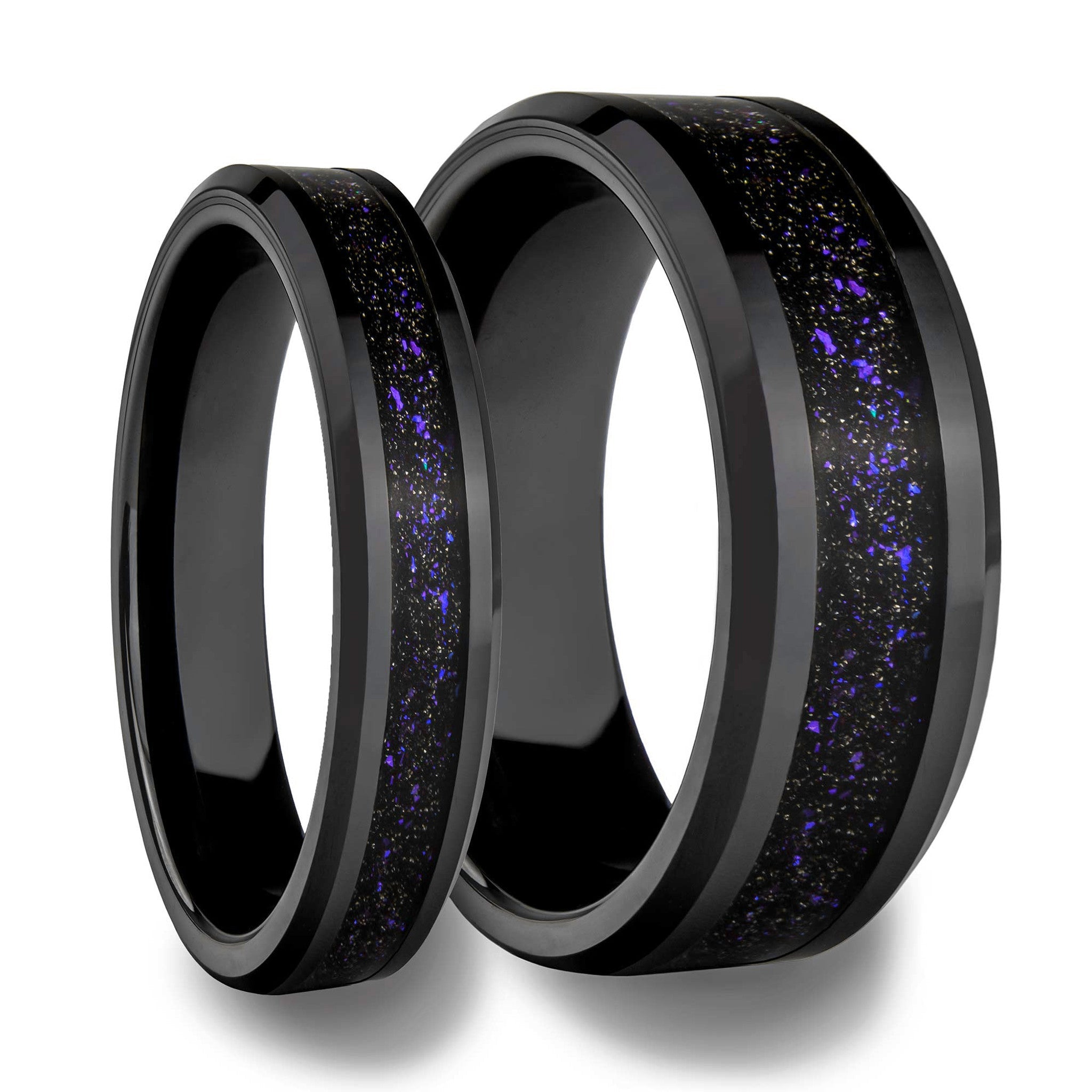 https://cdn.shopify.com/s/files/1/0627/2470/2386/products/black-ceramic-purple-galaxy-inlay-couples-matching-wedding-band-set.jpg?v=1677725652