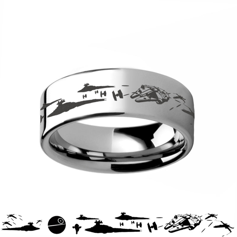 Star Wars™ Men's Rings & Bands in Gold & Sterling Silver