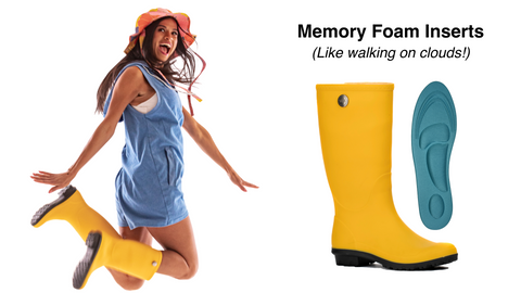 rain boots for women