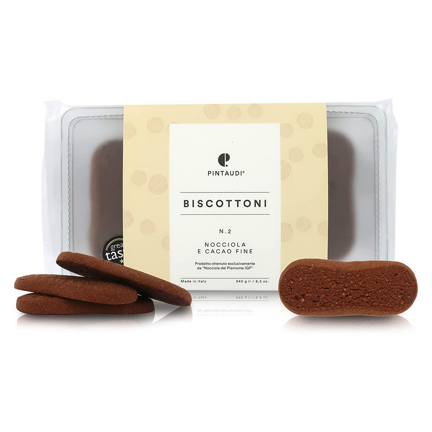 Biscottoni N.2 Nocciola E Cacao Fine - Pintaudi