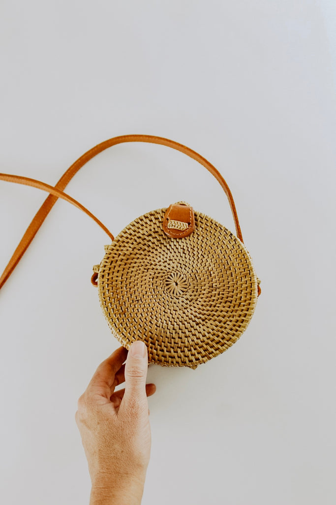 Round Woven Basket Bags – The Rollin' J