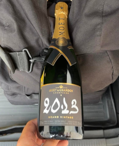 Will champagne explode in a hot car? - Moët vintage 2013 - Champagne Season
